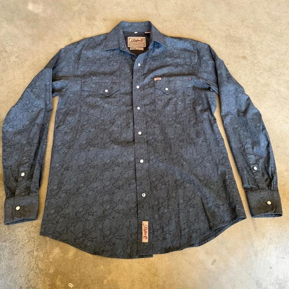 Rafter C Cowboy Collection ProFlex 45 Pearl Snap Western Shirt